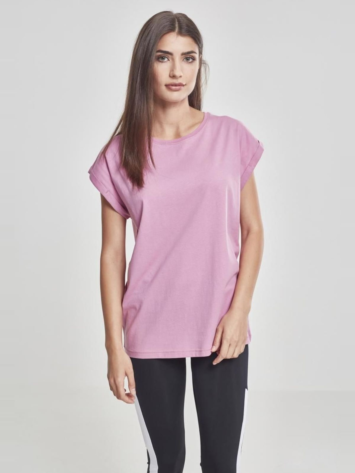 T-shirt TB771 Urban Classics Extended Shoulder Tee Cool Pink