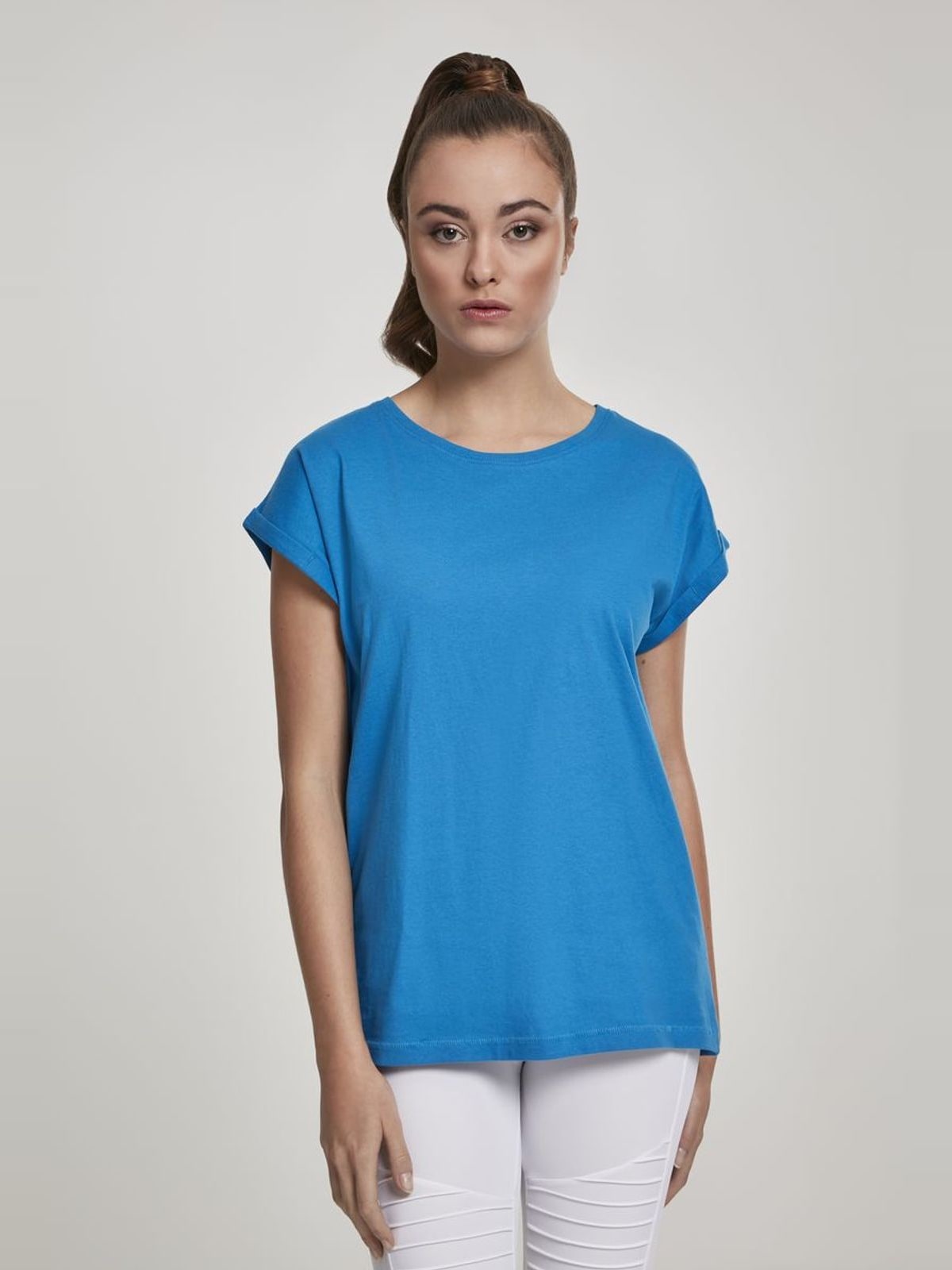 T-shirt TB771 Urban Classics Extended Shoulder Tee hawaiianblue
