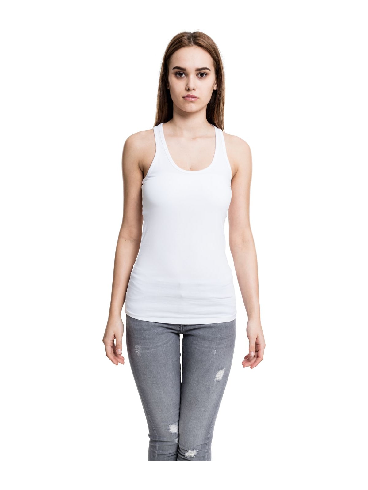 Γυναικείο Jersey Tanktop Urban Classics TB697 White