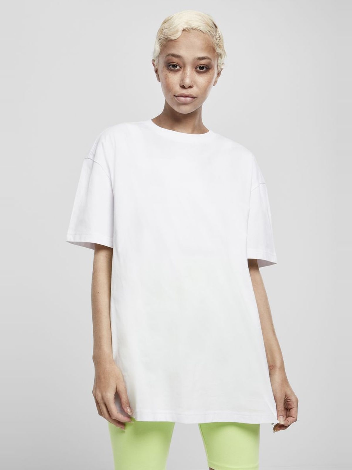 Γυναικείο T-Shirt Oversized TB3634 Urban Classics White Λεύκο