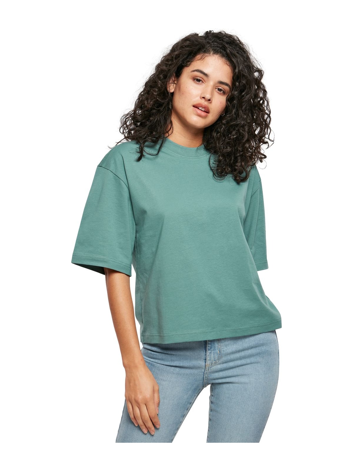 Γυναικείο T-Shirt Organic Oversized TB4077-02900 Urban Classics Pale Leaf
