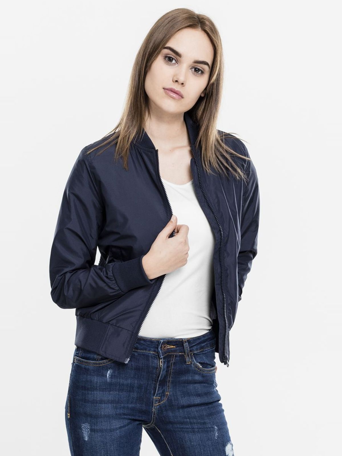 Γυναικείο Μπουφάν Bomber TB1217 Urban Classics Navy