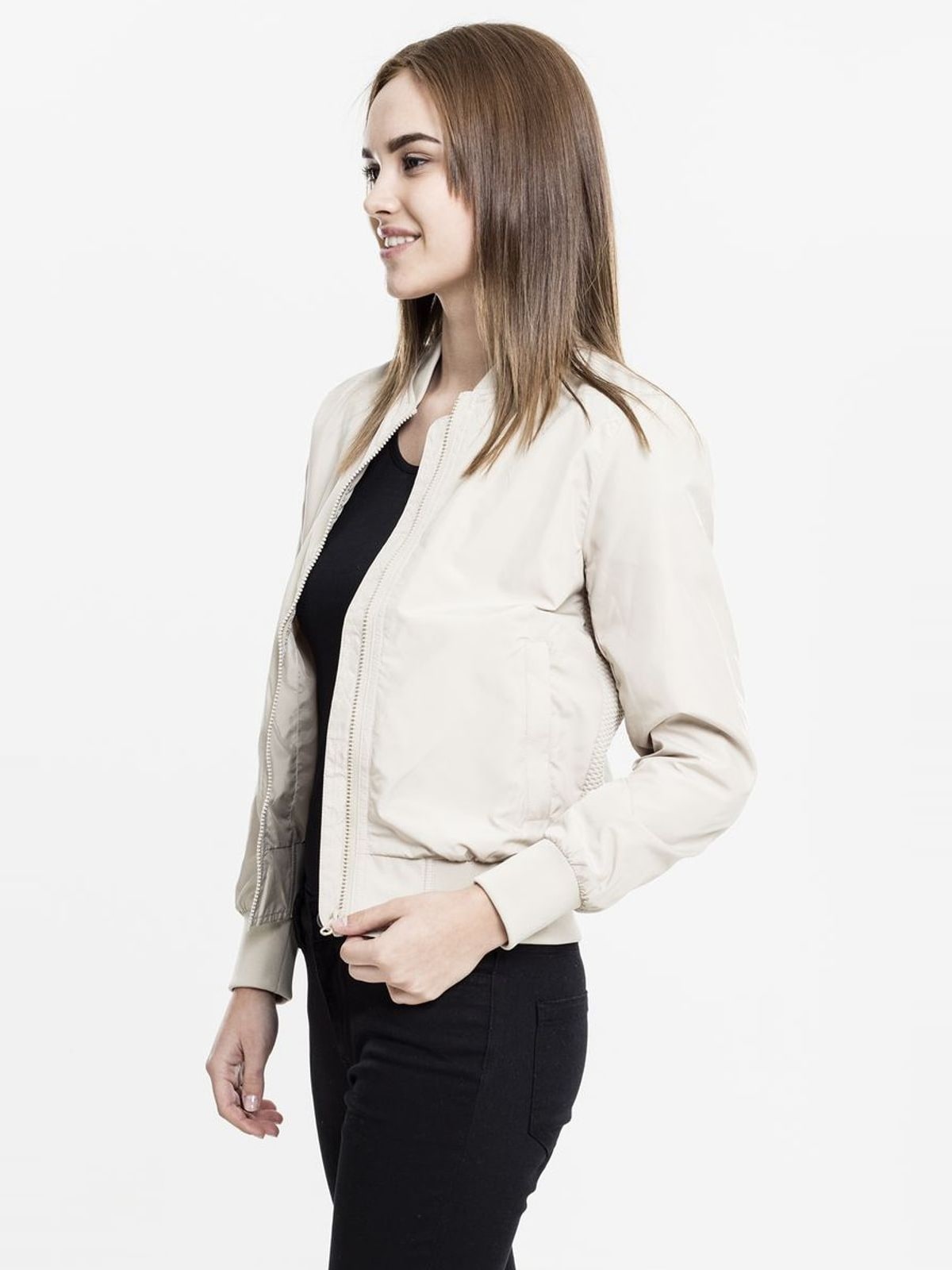 Γυναικείο Μπουφάν Bomber TB1217 Urban Classics Light Burgundy Sand