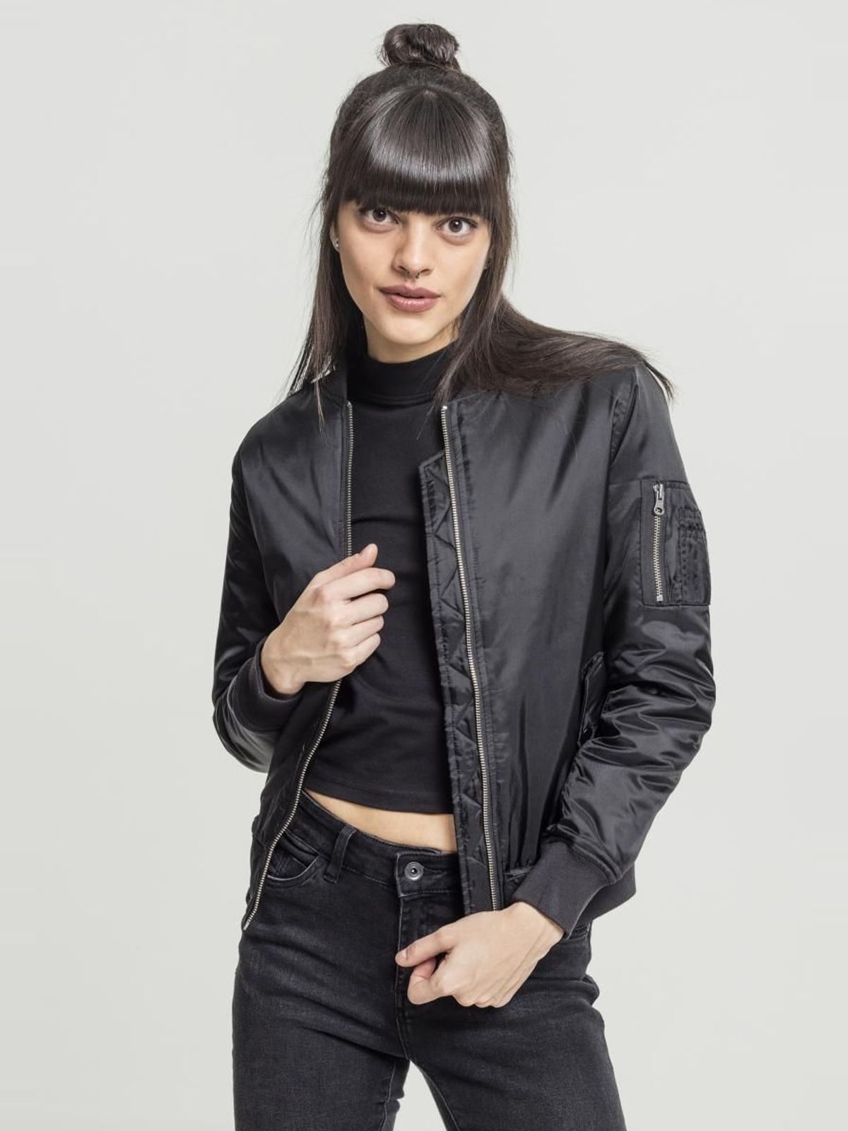 Γυναικείο Μπουφάν Bomber TB807 Urban Classics Black