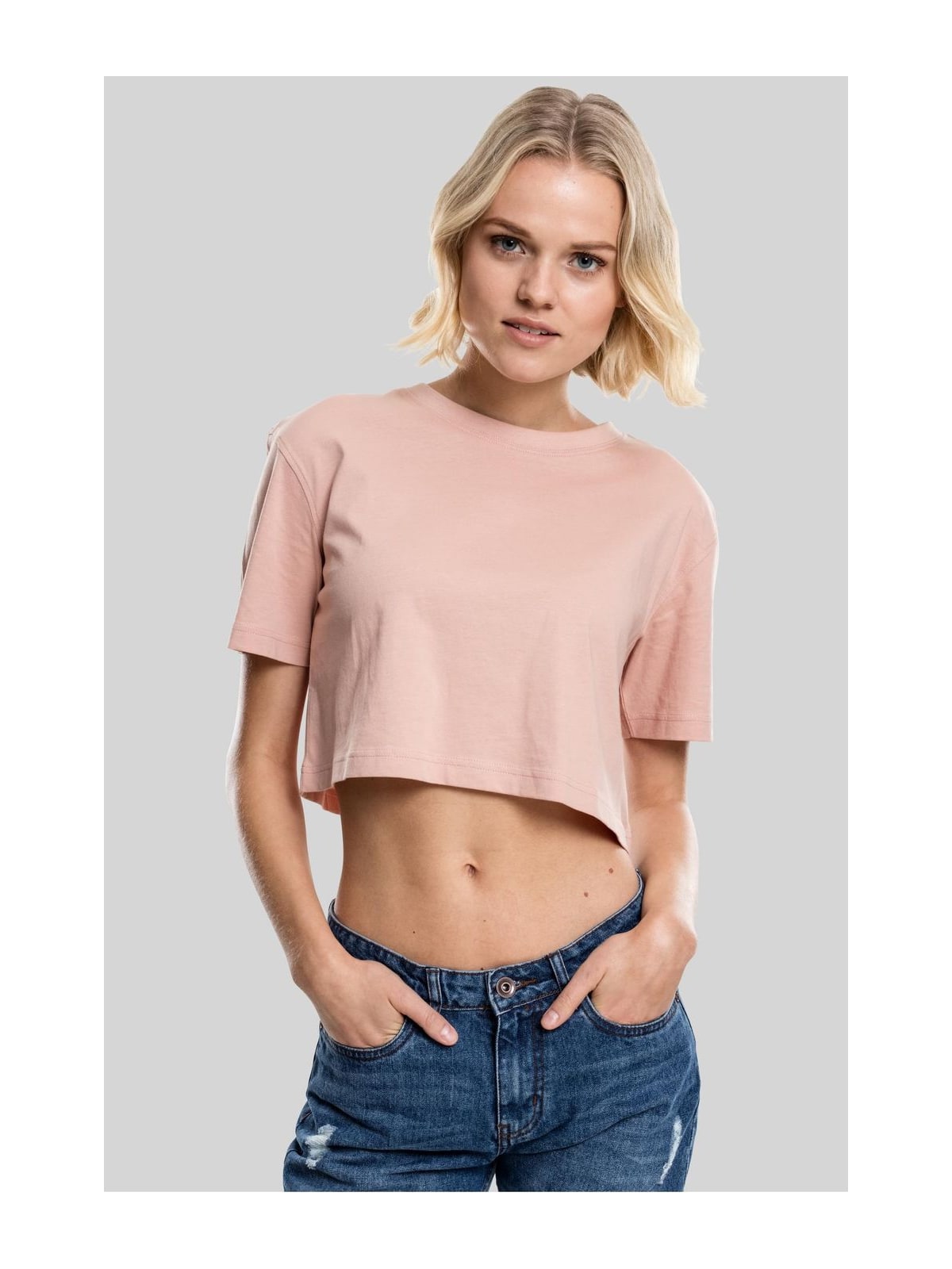Γυναικείο T-shirt Oversized TB1555 Urban Classics Light Rose