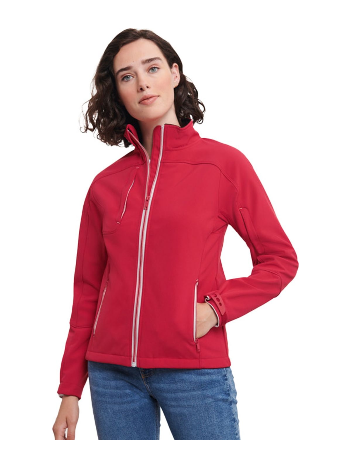 Γυναικείο Μπουφάν Softshell R-410F-0 Russell Europe Classic Red