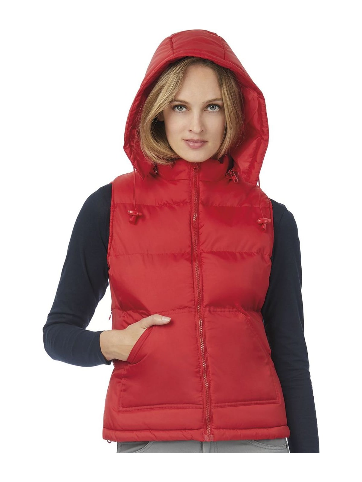 Γυναικείο Αμάνικο Μπουφάν Zen+ Women B & C Red
