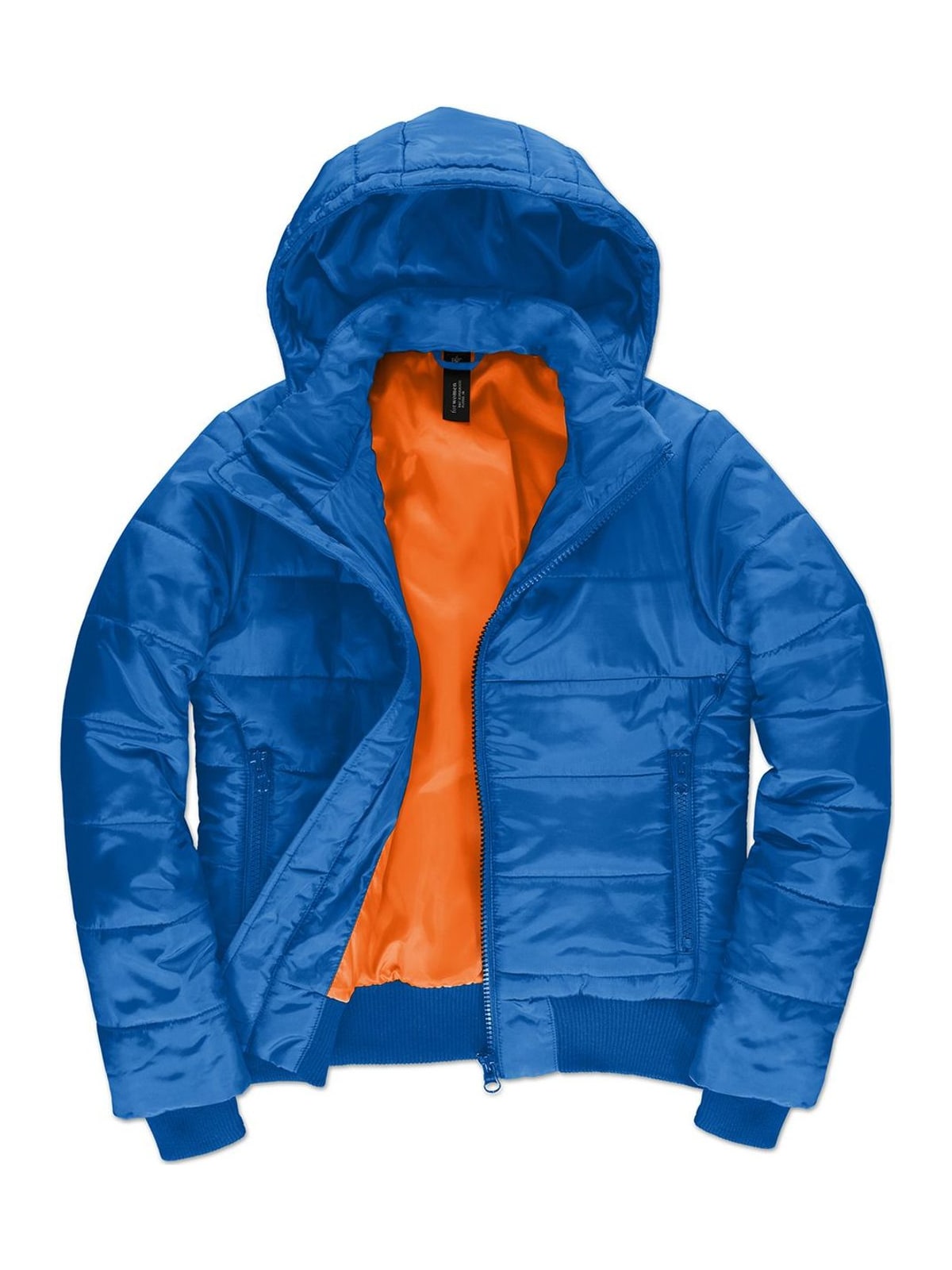 Γυναικείο Μπουφάν JW941 B&C Superhood Royal/Neon Orange