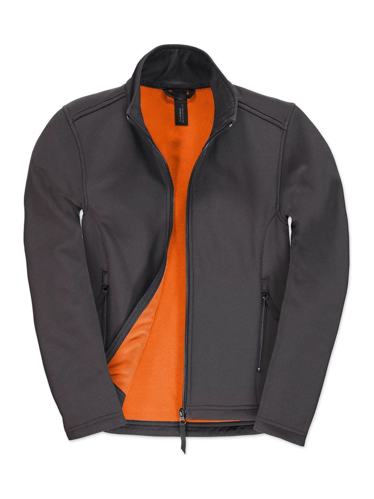 Γυναικείο Μπουφάν Softshell JWI63 B&C ID.701 Softshell Wo. Dark Grey/Neon Orange