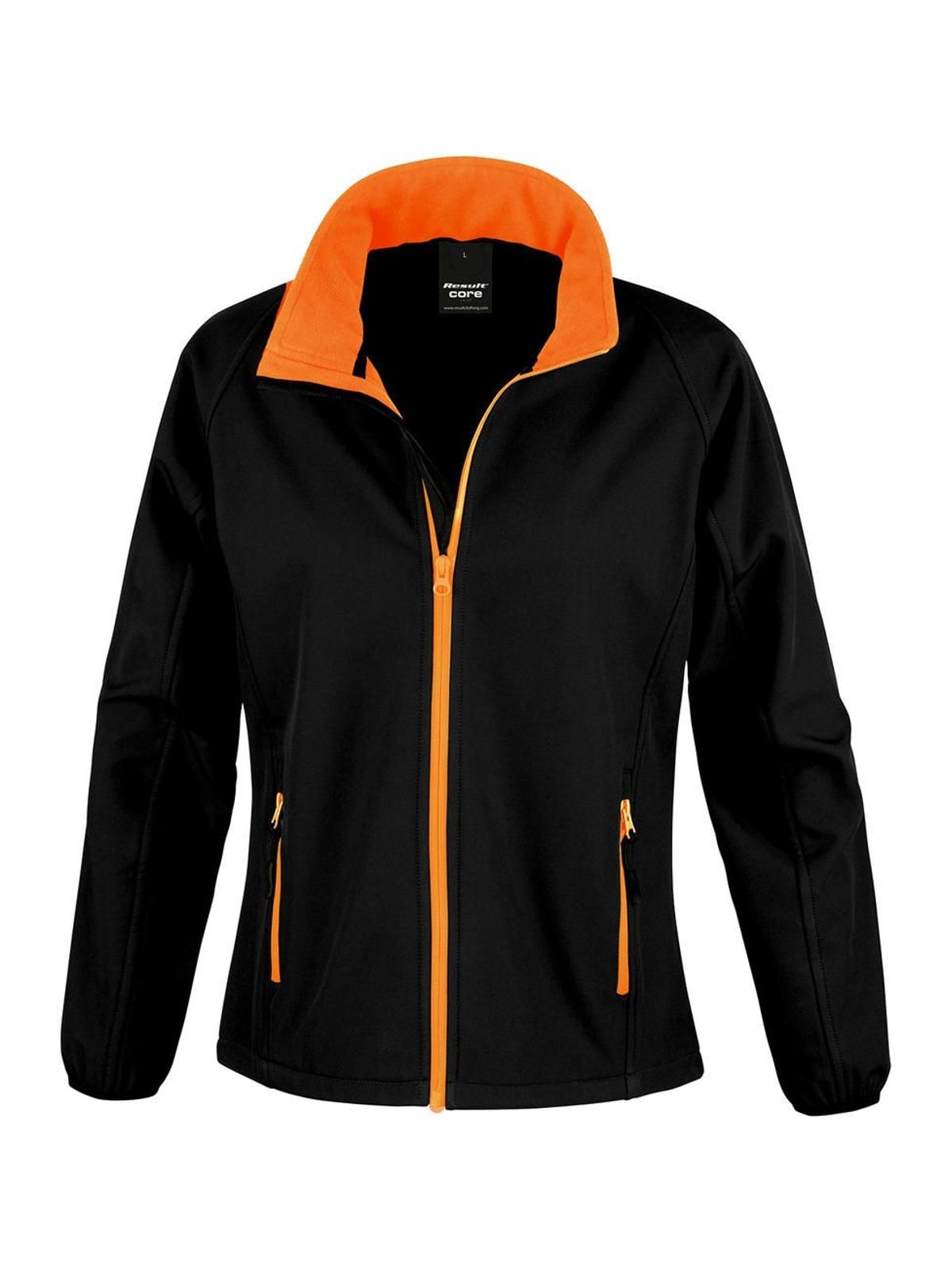 Γυναικείο Μπουφάν Softshell R231F Result Core Black/Orange