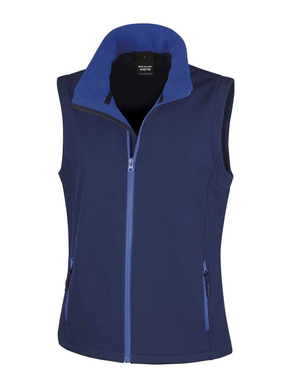 Γυναικείο Αμάνικο Μπουφάν Softshell R232F Result Core Navy/Royal