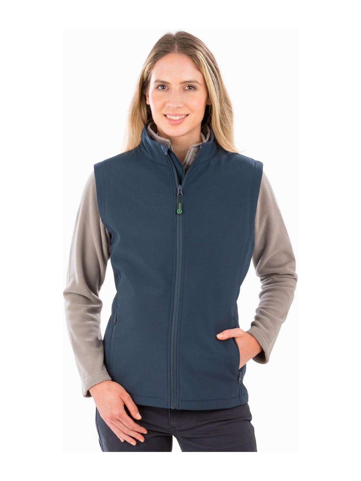 Γυναικείο Αμάνικο Softshell R902F Result Recycled 2-Layer Navy