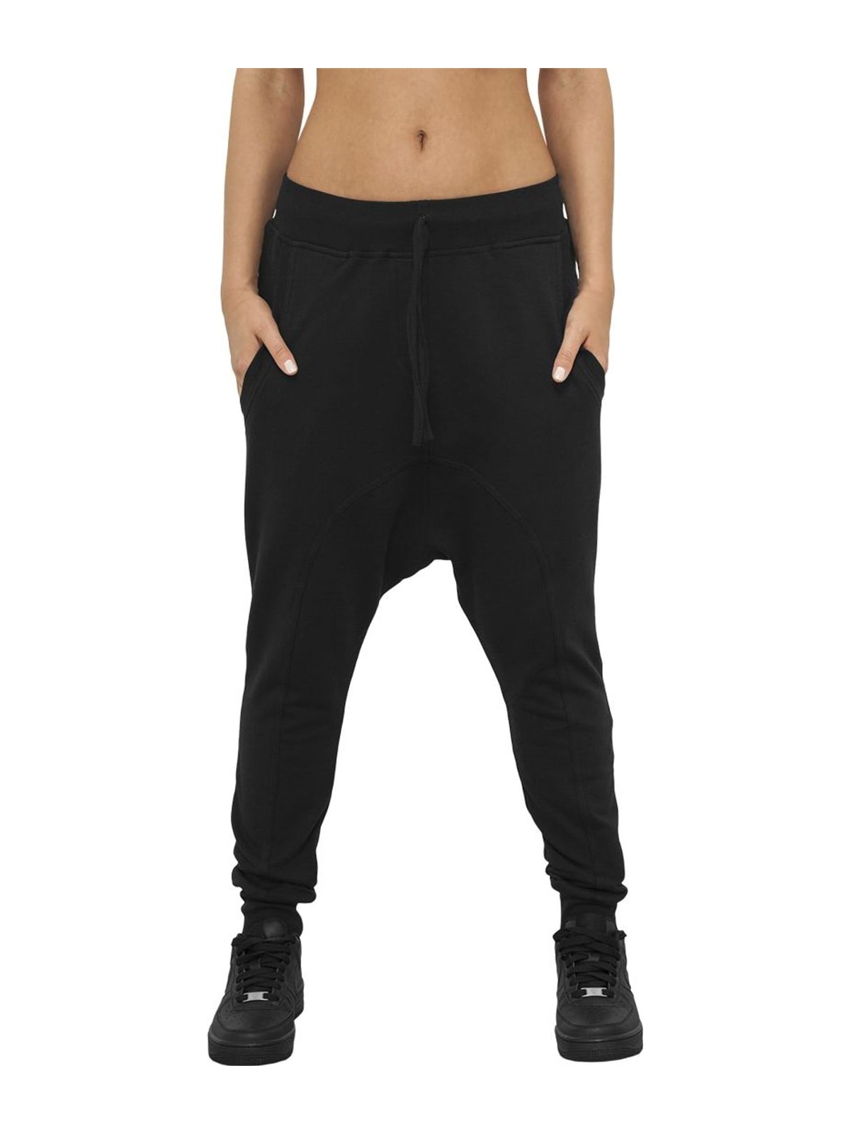 Γυναικεία φόρμα Light Fleece Sarouel Urban Classics TB936 Black