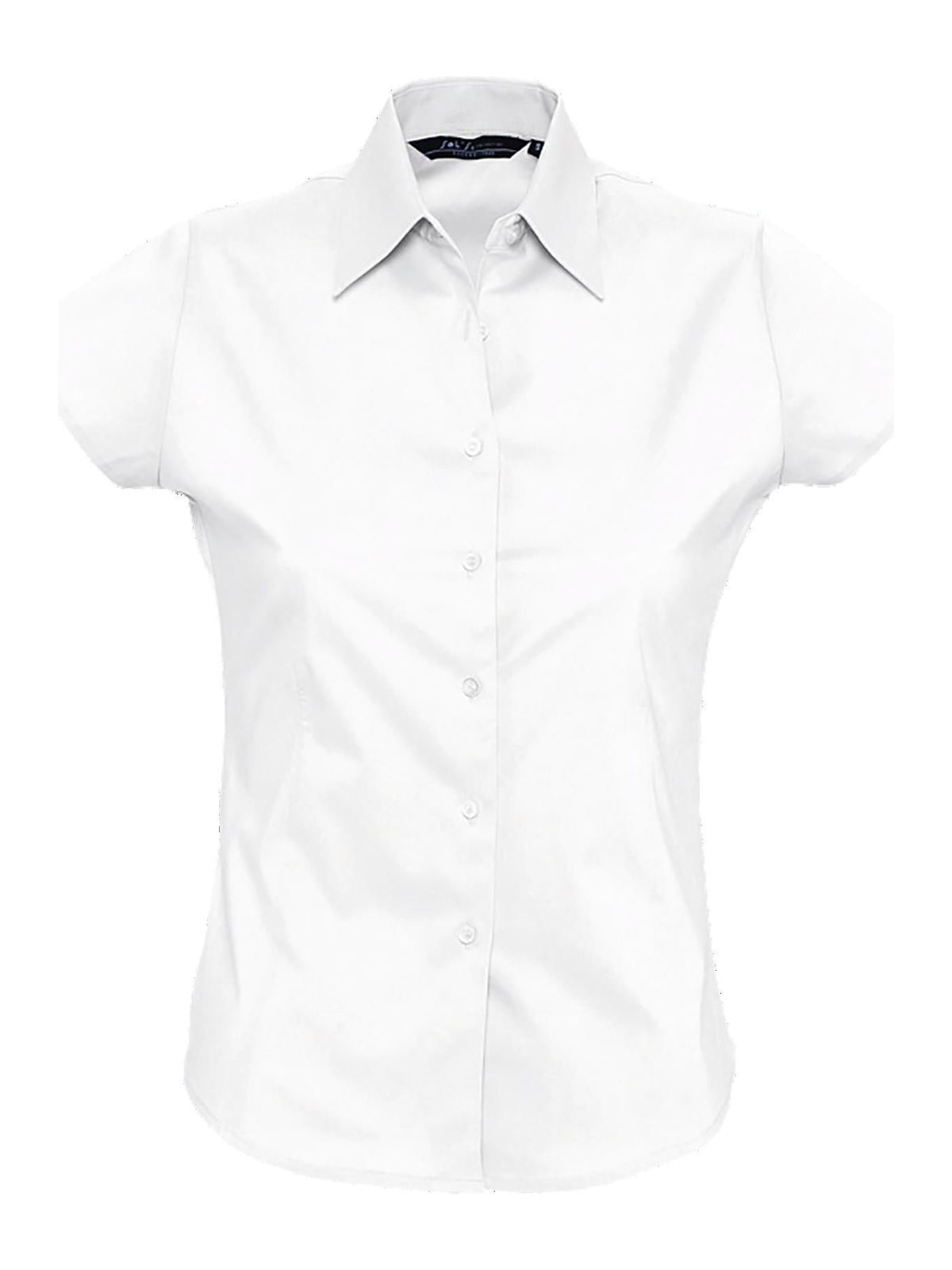 Γυναικείο Κοντομάνικο Πουκάμισο 17020 SOL'S Excess Poplin Stretch White