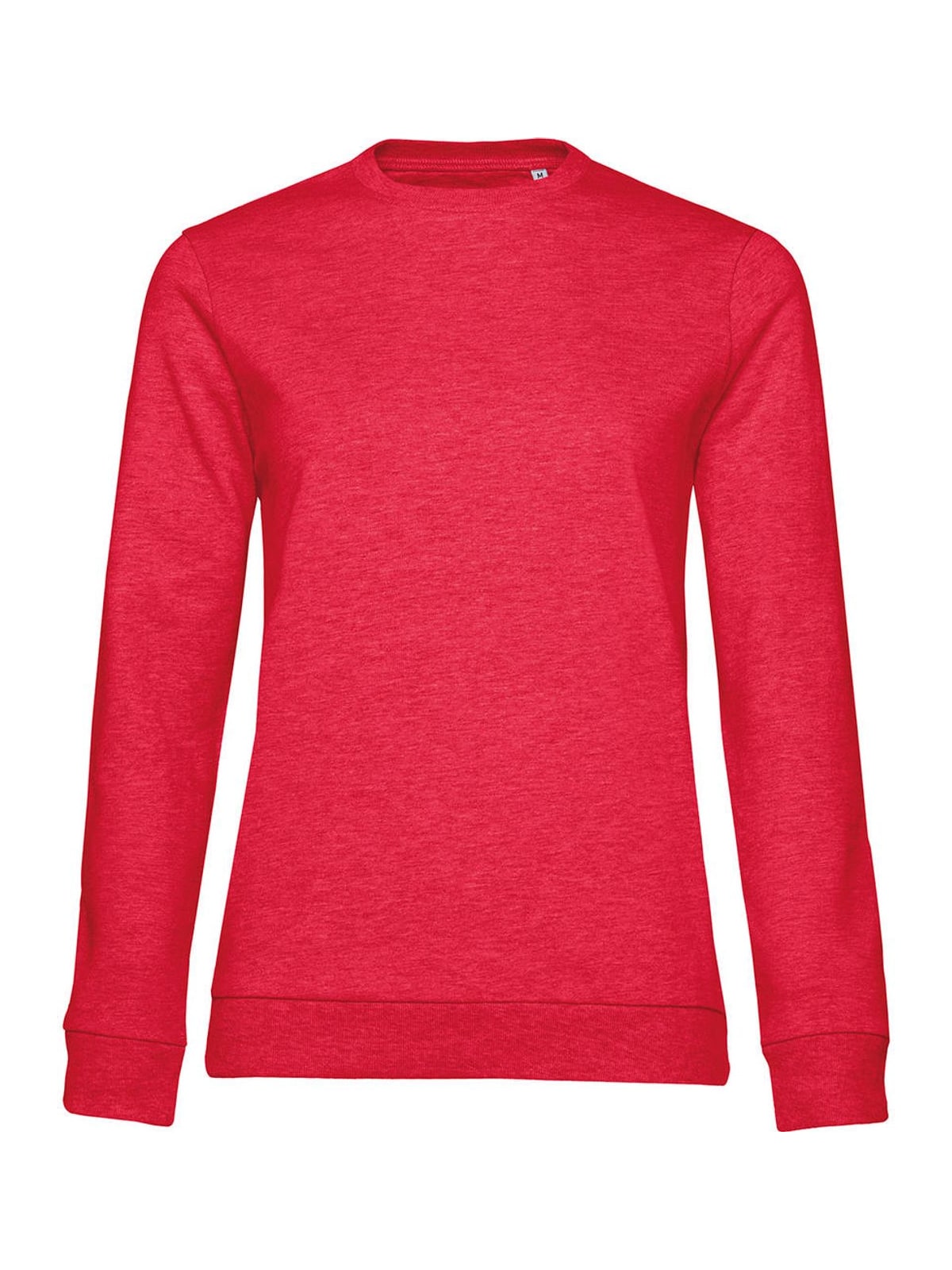 Γυναικείο Φούτερ WW02W B & C French Terry Heather Red