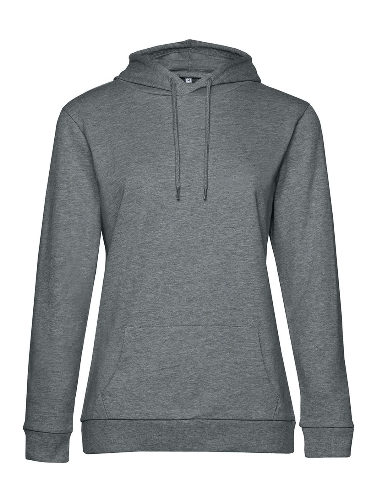 Γυναικείο Φούτερ French Terry WW04W B & C Heather Mid Grey