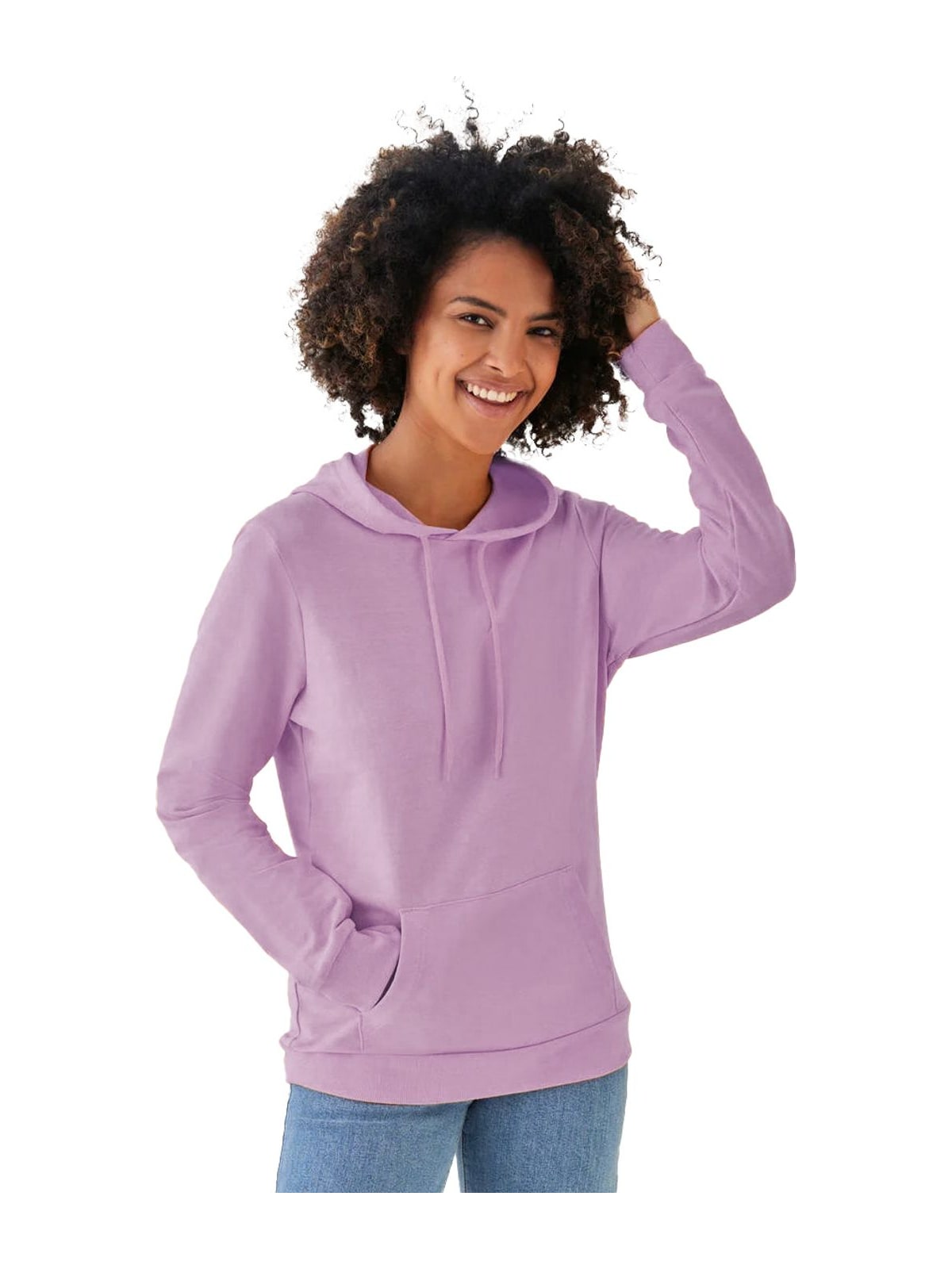 Γυναικείο Φούτερ French Terry WW04W B & C Candy Pink
