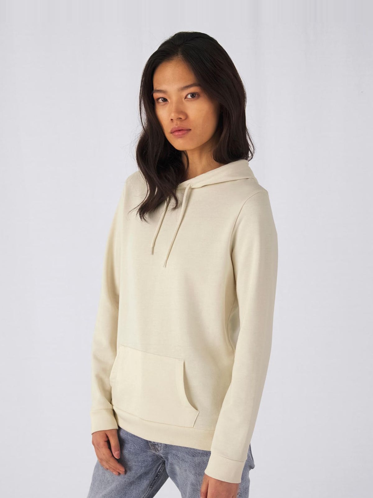 Γυναικείο Φούτερ French Terry WW04W B & C Pale Yellow