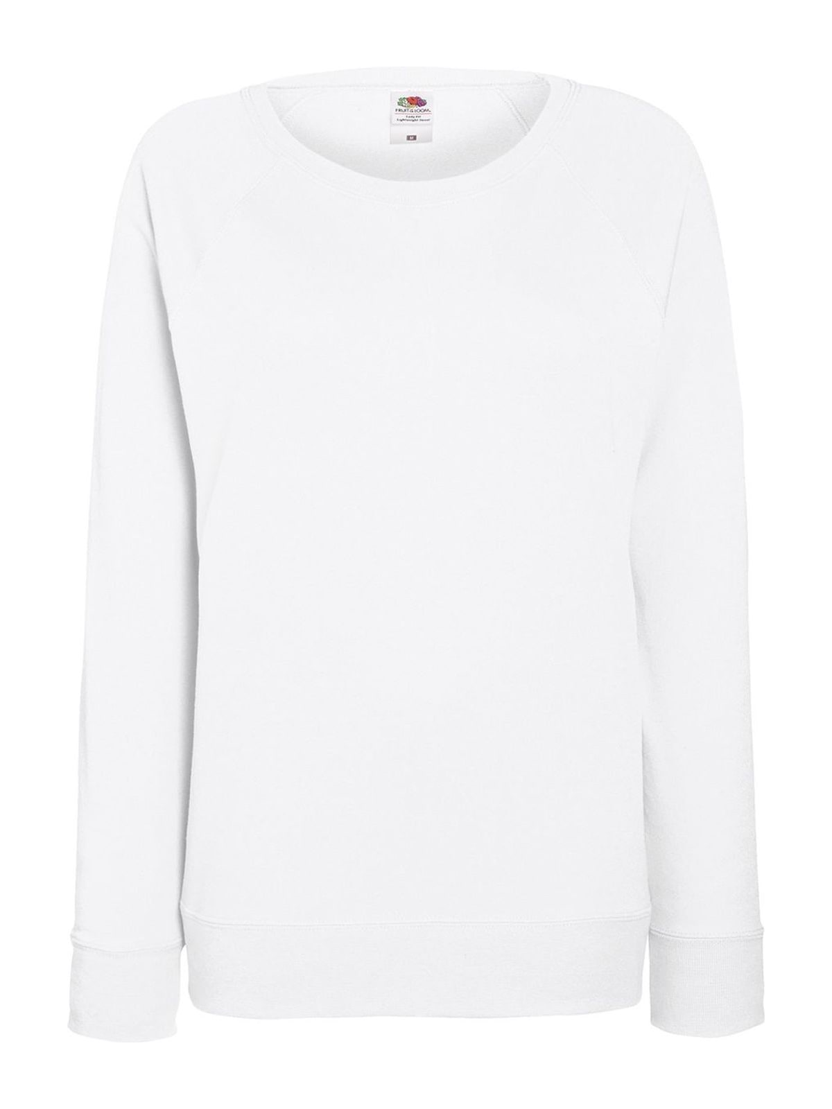Γυναικείο Φούτερ Raglan 62-146-0 Fruit of the Loom White