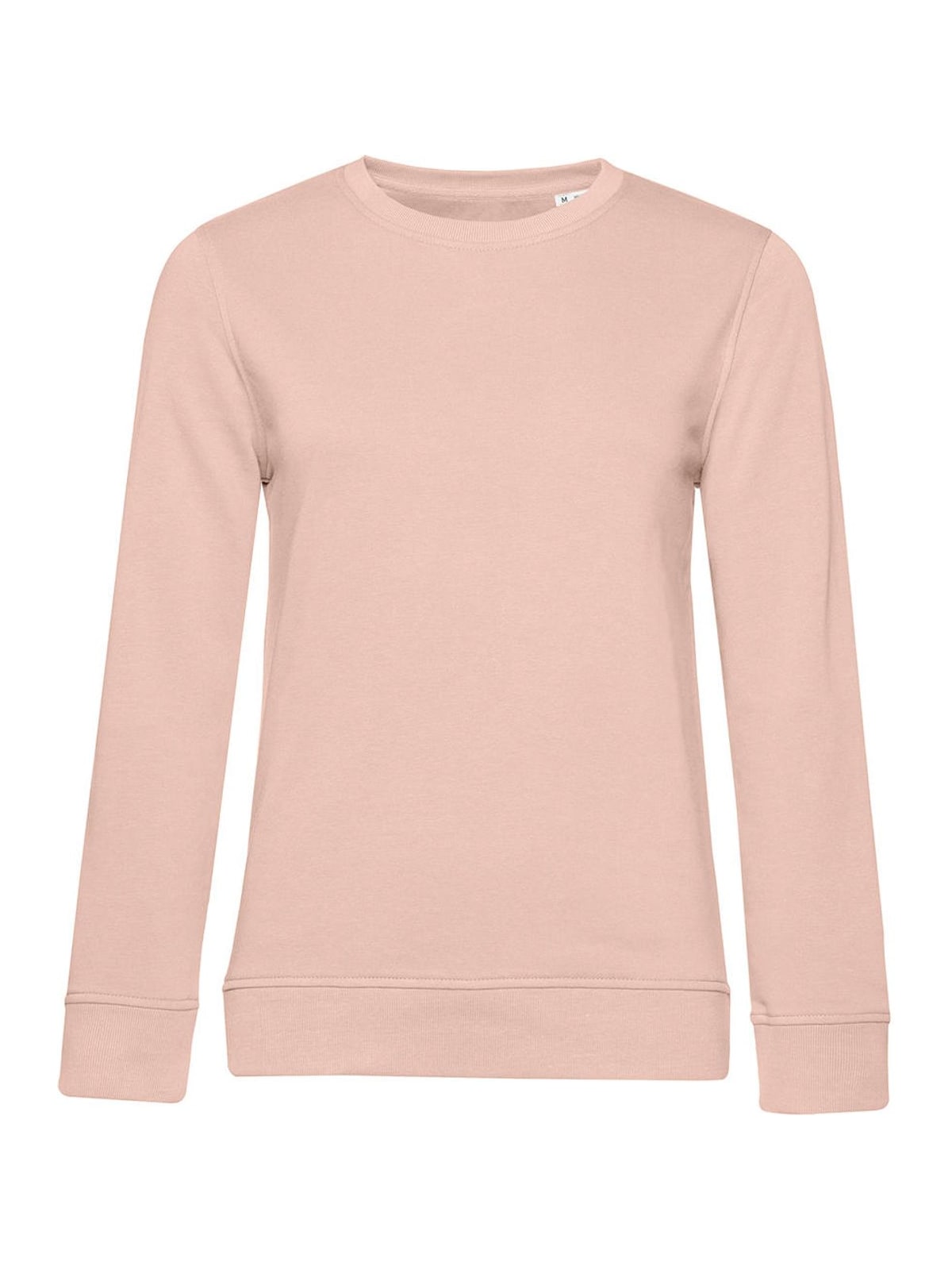 Γυναικείο Φούτερ WW32B B & C Organic Crew Neck French Terry Soft Rose