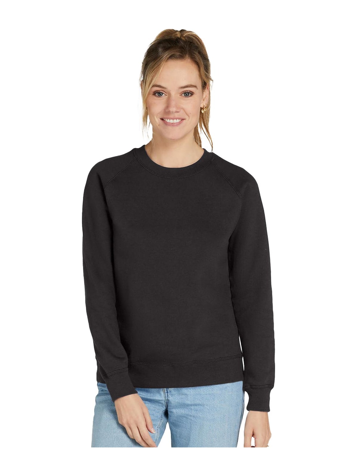 Φούτερ Crew Neck SGS200 SG Unisex Dark Black