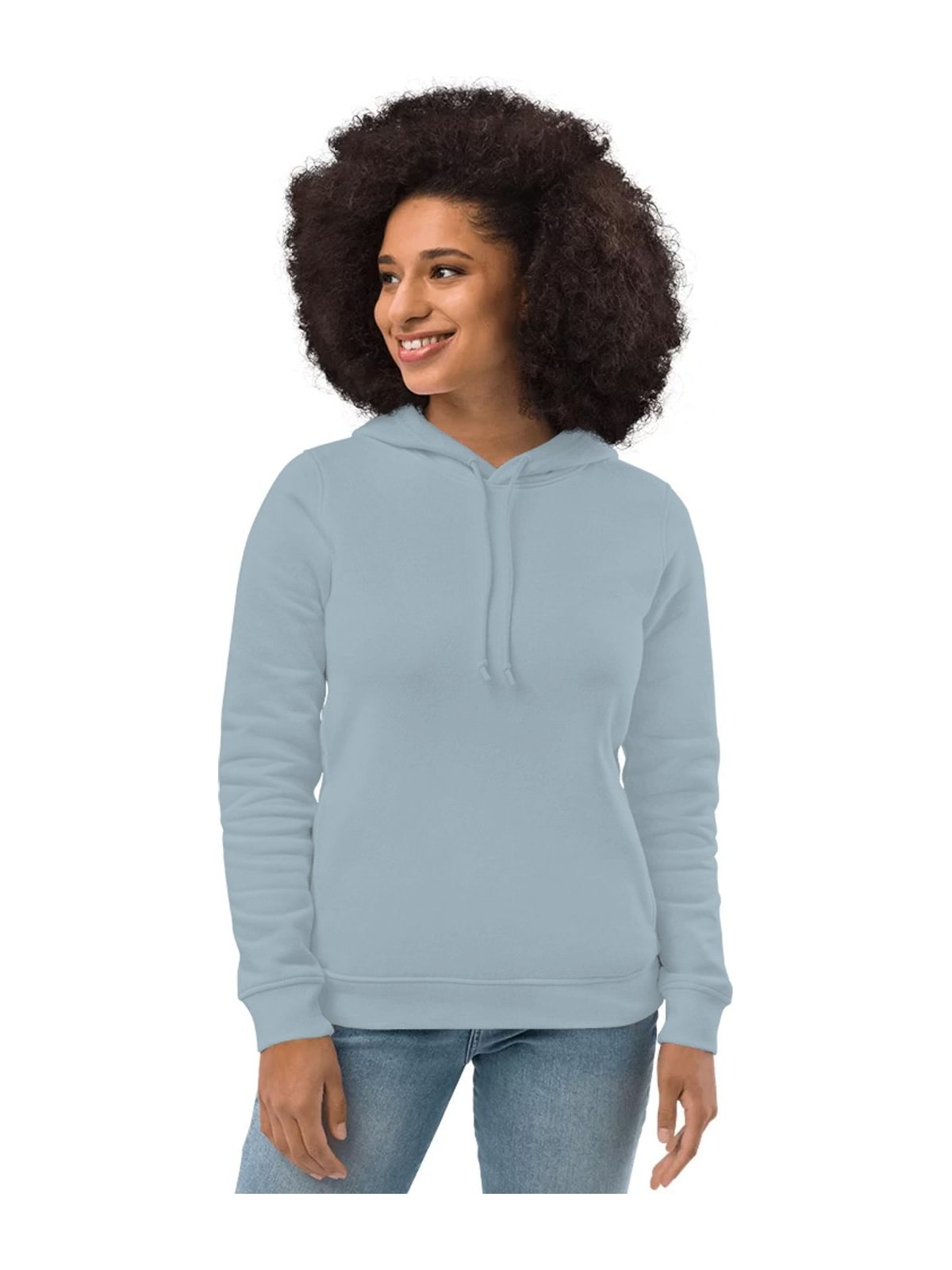 Γυναικείο Φούτερ WW34B B & C Organic Crewneck Blue Fog