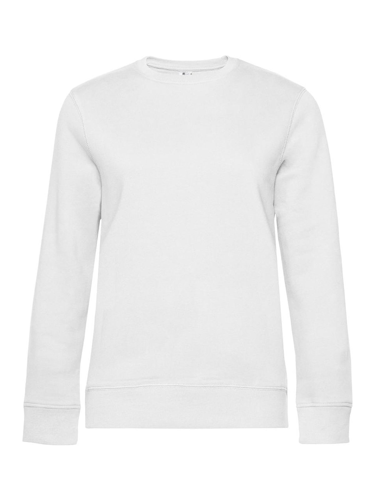 Γυναικείο Φούτερ WW01Q B & C Queen Crewneck White