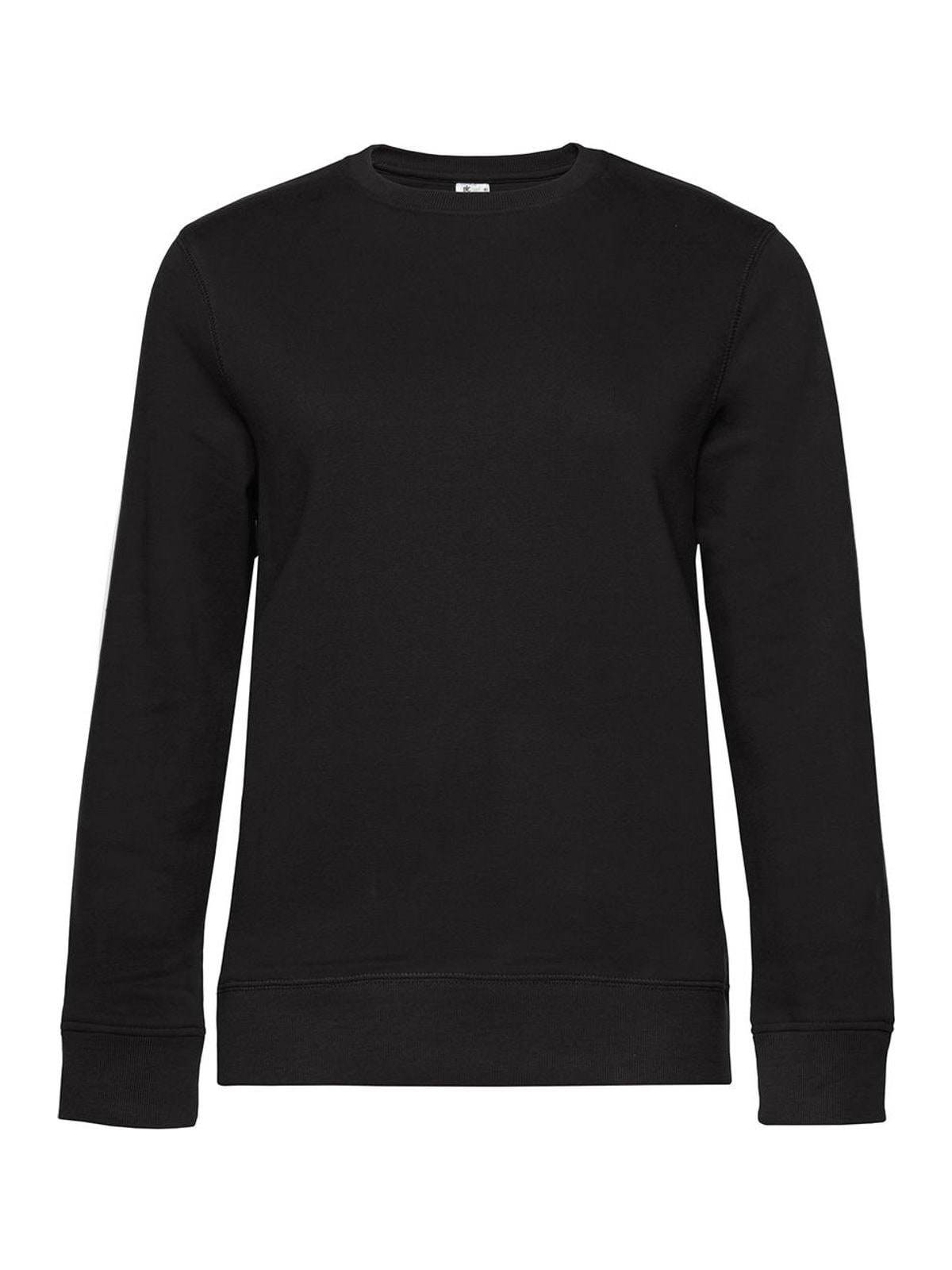 Γυναικείο Φούτερ WW01Q B & C Queen Crewneck Black Pure