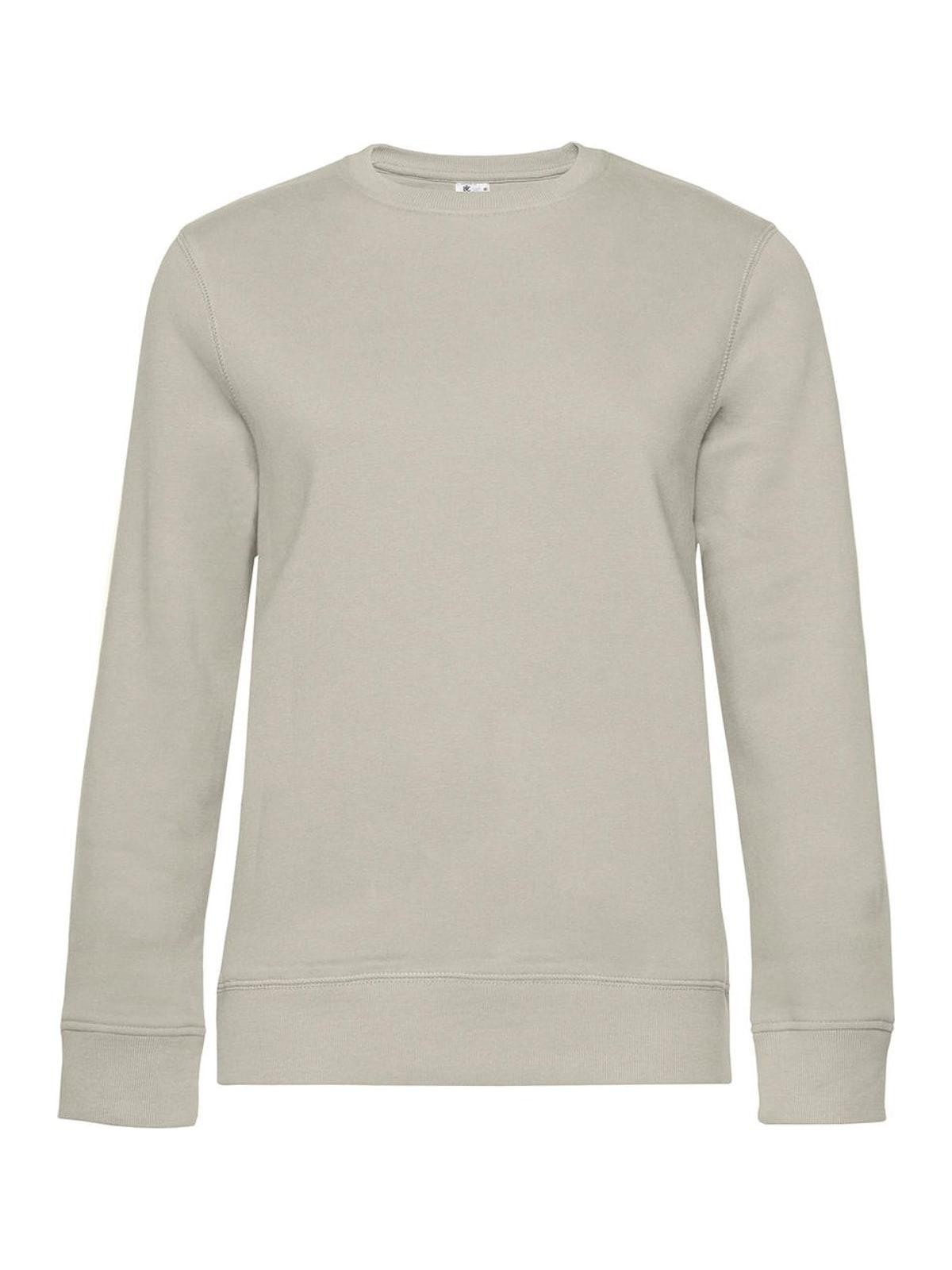Γυναικείο Φούτερ WW01Q B & C Queen Crewneck Grey Fog
