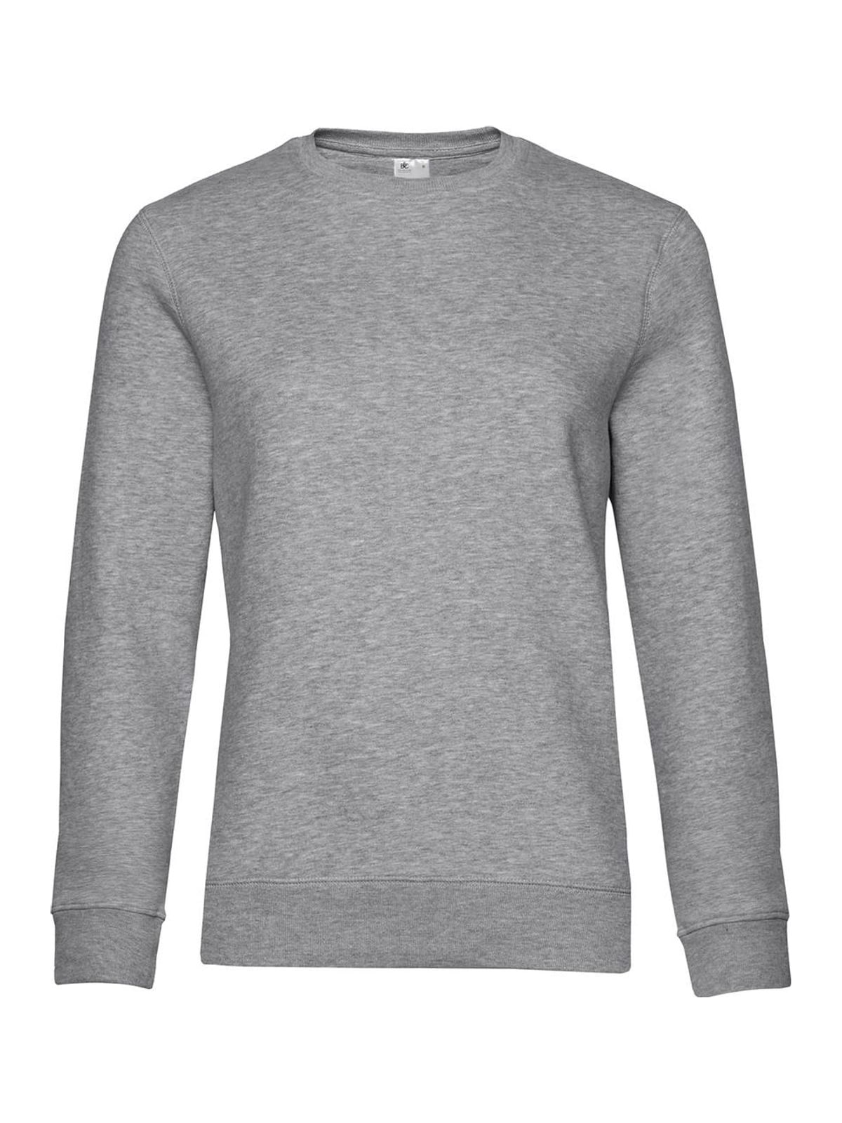 Γυναικείο Φούτερ WW01Q B & C Queen Crewneck Heather Grey