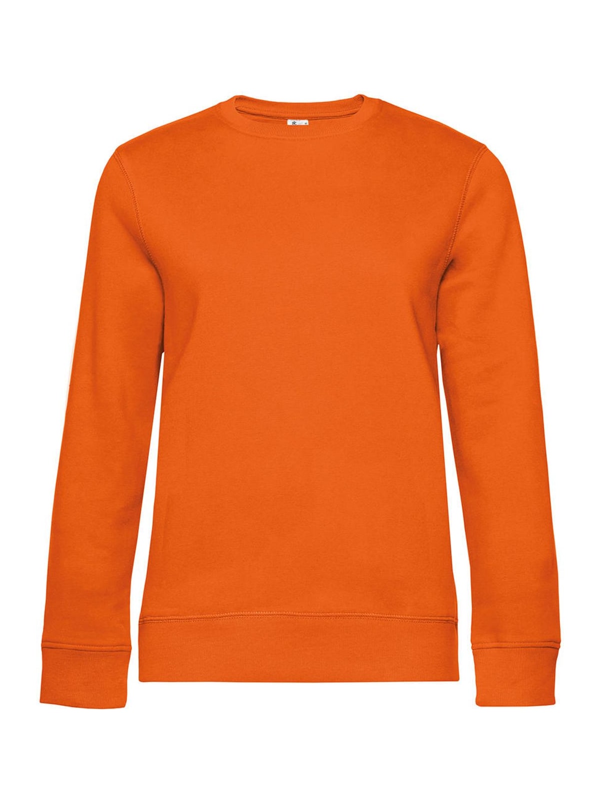 Γυναικείο Φούτερ WW01Q B & C Queen Crewneck Pure Orange