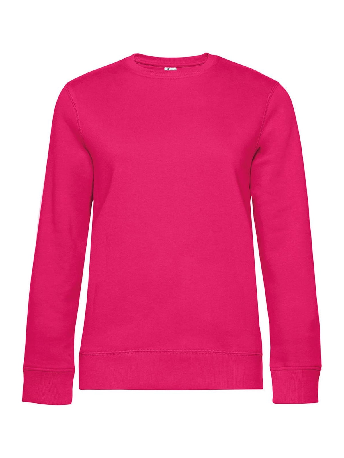 Γυναικείο Φούτερ WW01Q B & C Queen Crewneck Magenta Pink