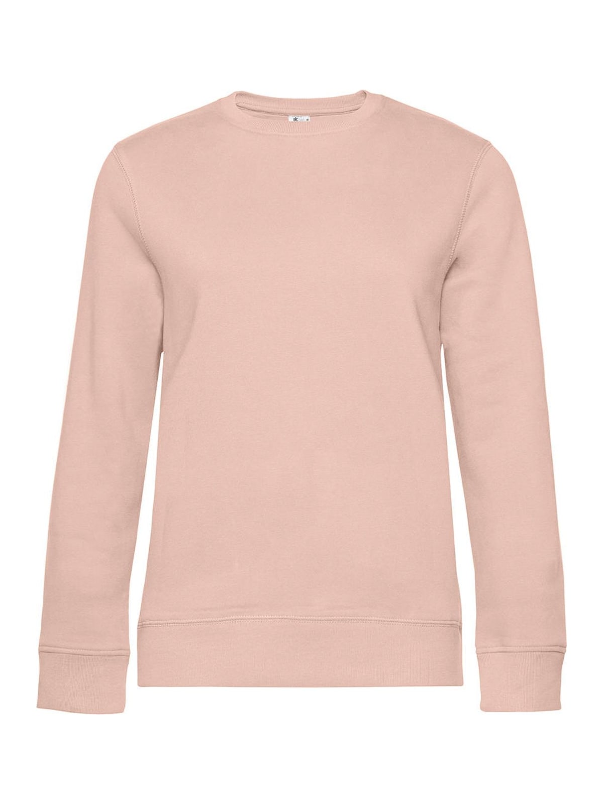 Γυναικείο Φούτερ WW01Q B & C Queen Crewneck Soft Rose