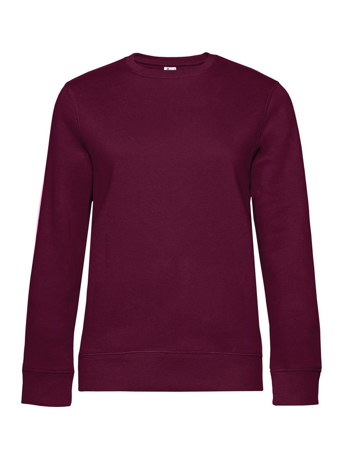 Γυναικείο Φούτερ WW01Q B & C Queen Crewneck Dark Cherry