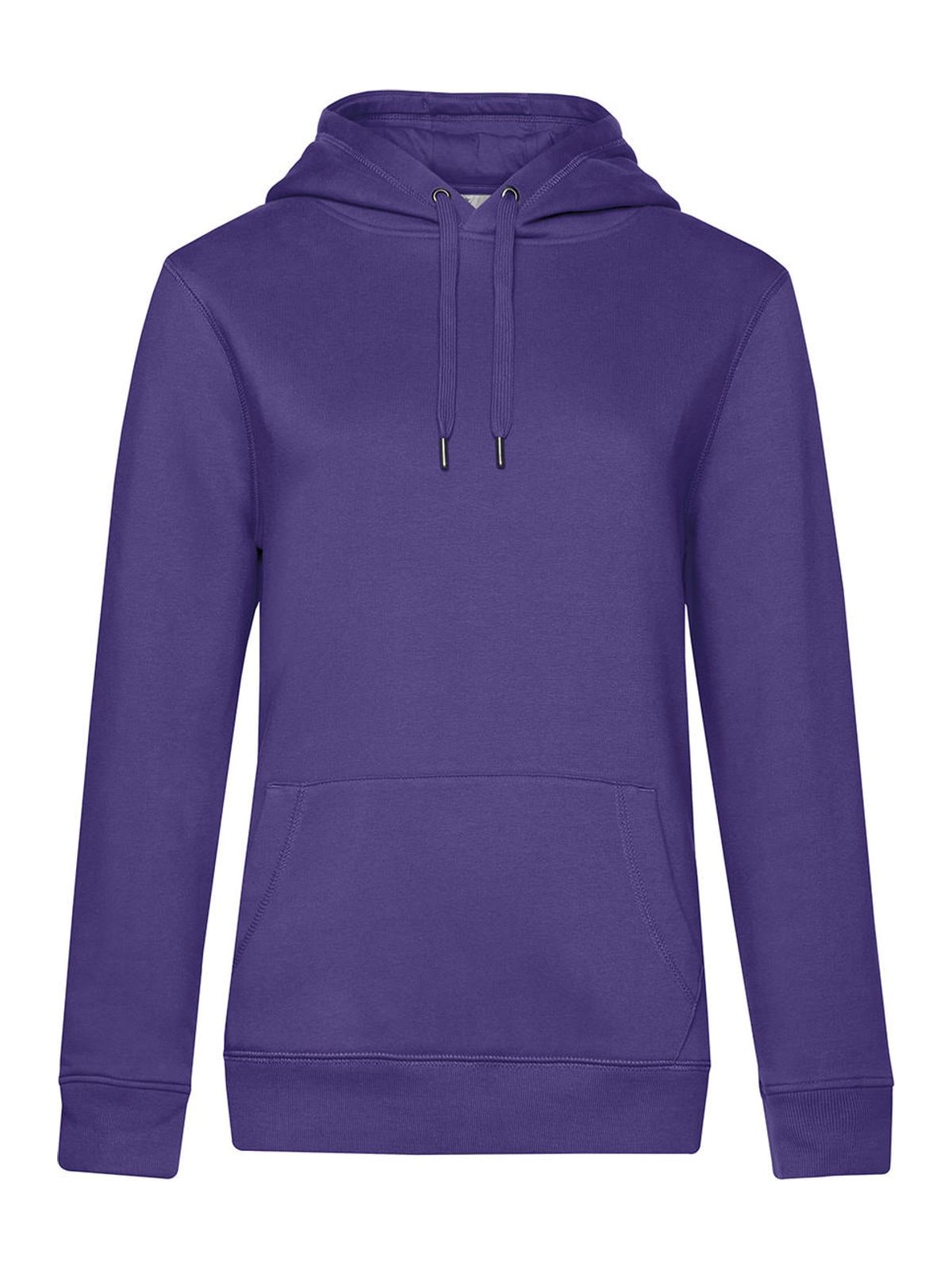 Γυναικείο Φούτερ με Κουκούλα WW02Q B & C Radiant Purple