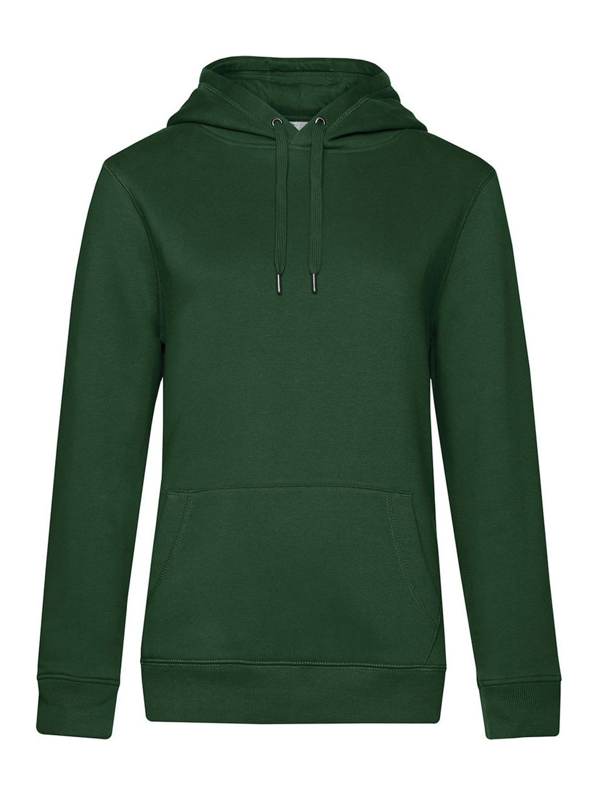 Γυναικείο Φούτερ με Κουκούλα WW02Q B & C Bottle Green