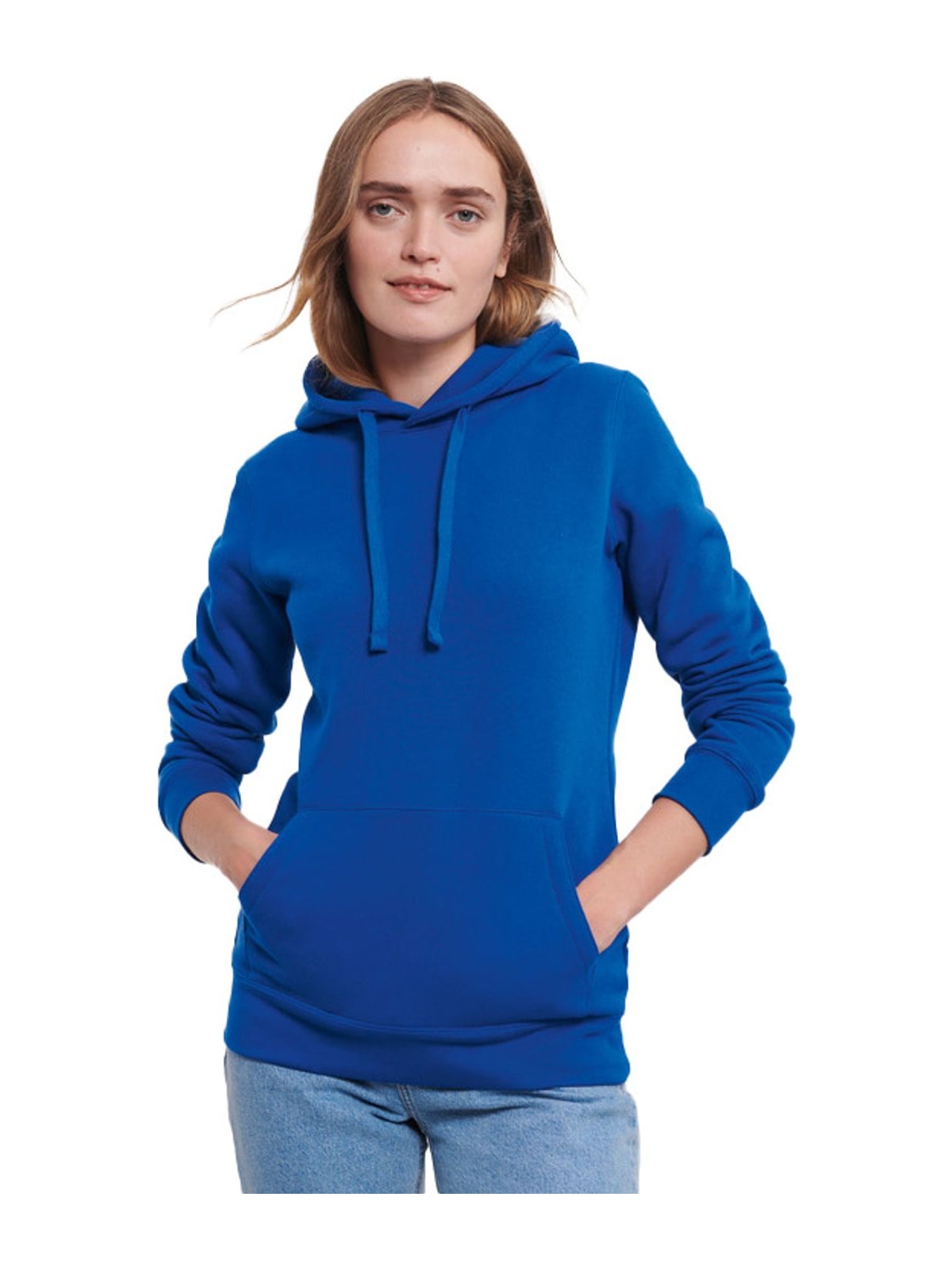 Γυναικείο Φούτερ με Κουκούλα R-265F-0 Russell Authentic Bright Royal