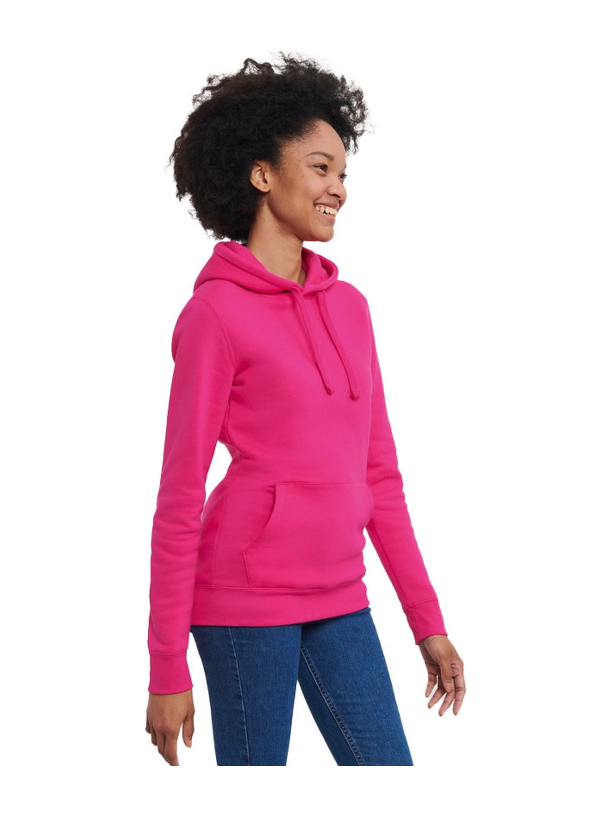 Γυναικείο Φούτερ με Κουκούλα R-265F-0 Russell Authentic Fuchsia