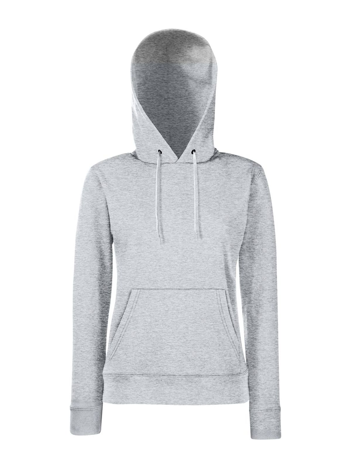 Γυναικείο Φούτερ με Κουκούλα 62-038-0 Fruit of the Loom Heather Grey