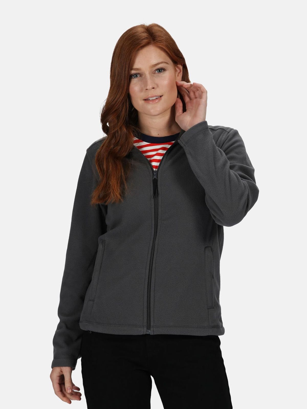 Γυναικεία Ζακέτα Fleece TRF565 Regatta Micro Full Zip Seal Grey