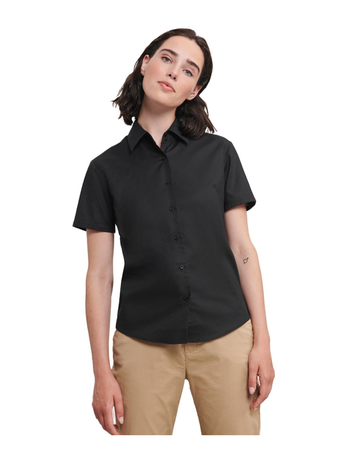 Γυναικείο Πουκάμισο Oxford R-933F-0 Russell Black