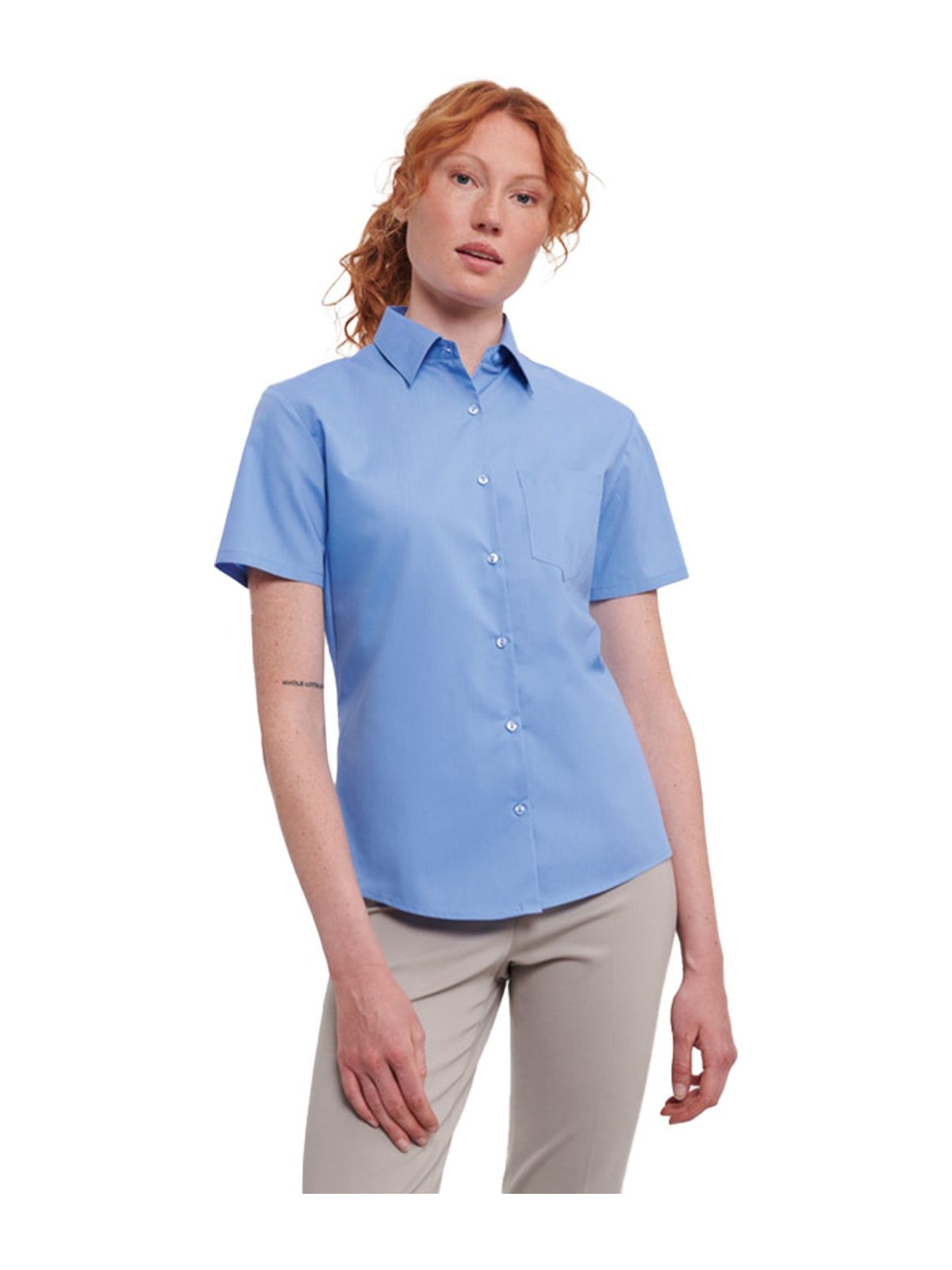Γυναικείο Πουκάμισο R-935F-0 Russell 110 gsm Corporate Blue
