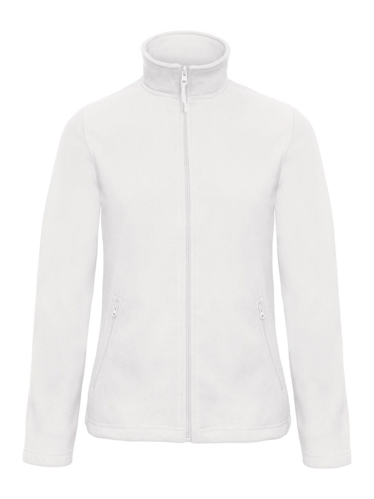 Γυναικεία Ζακέτα Micro Fleece ID.501 B & C Full Zip White