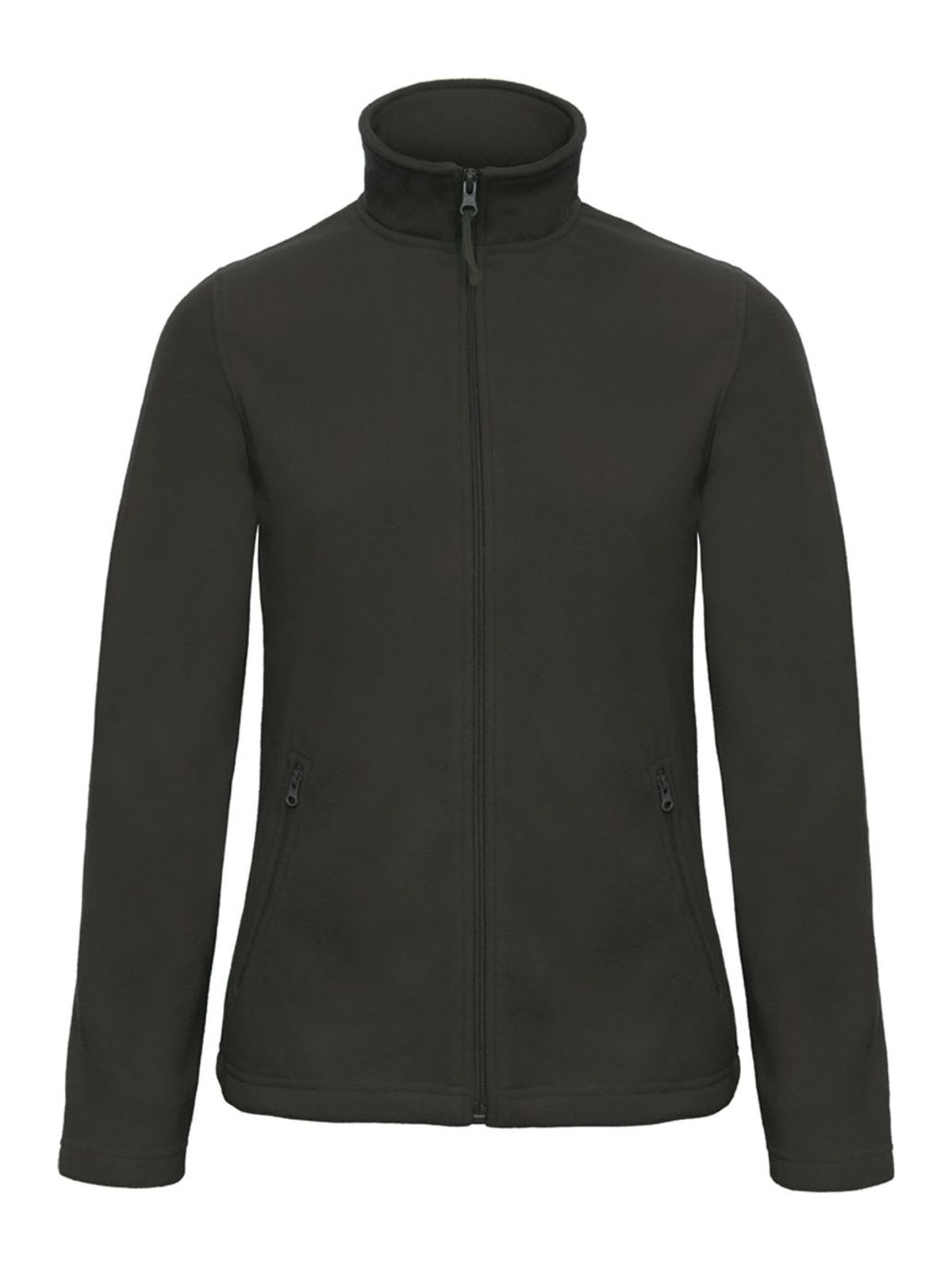 Γυναικεία Ζακέτα Micro Fleece ID.501 B & C Full Zip Black