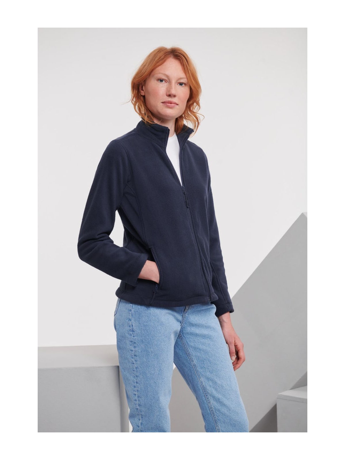Γυναικεία Ζακέτα Fleece R-870F-0 Russell Full Zip French Navy