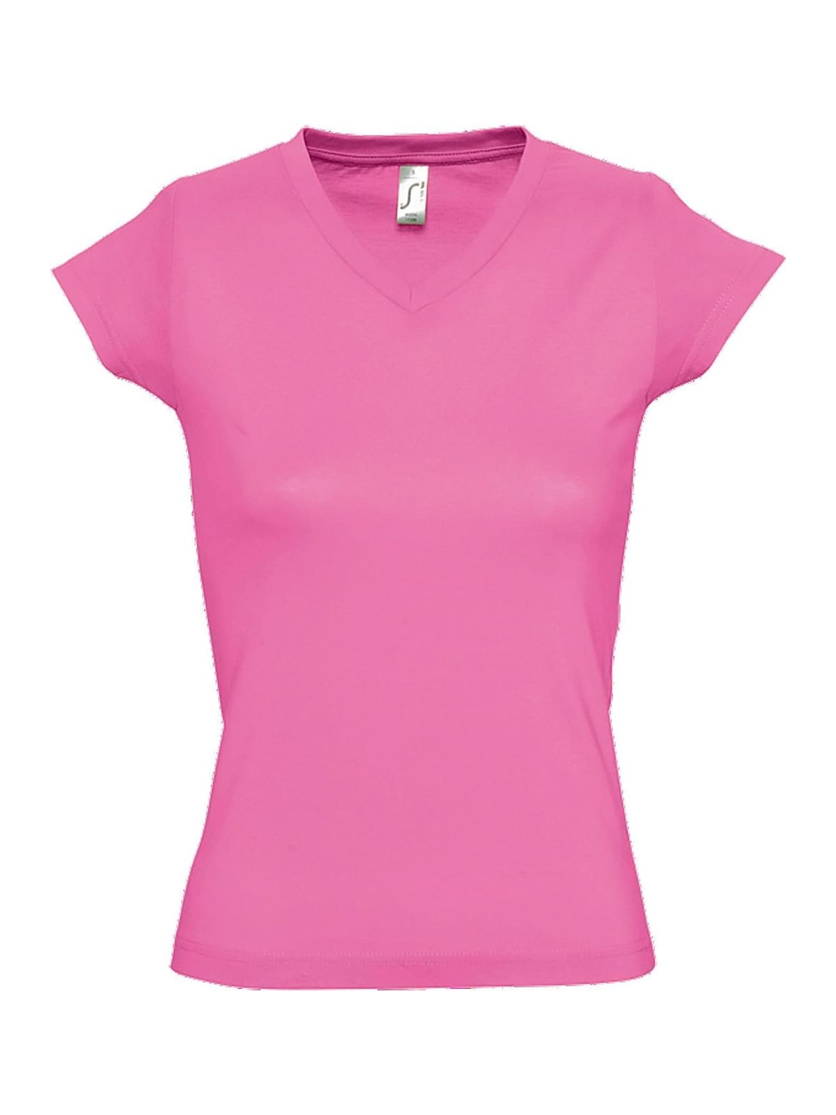 Γυναικείο T-shirt με Λαιμόκοψη V 11388 SOL'S Moon Orchid Pink