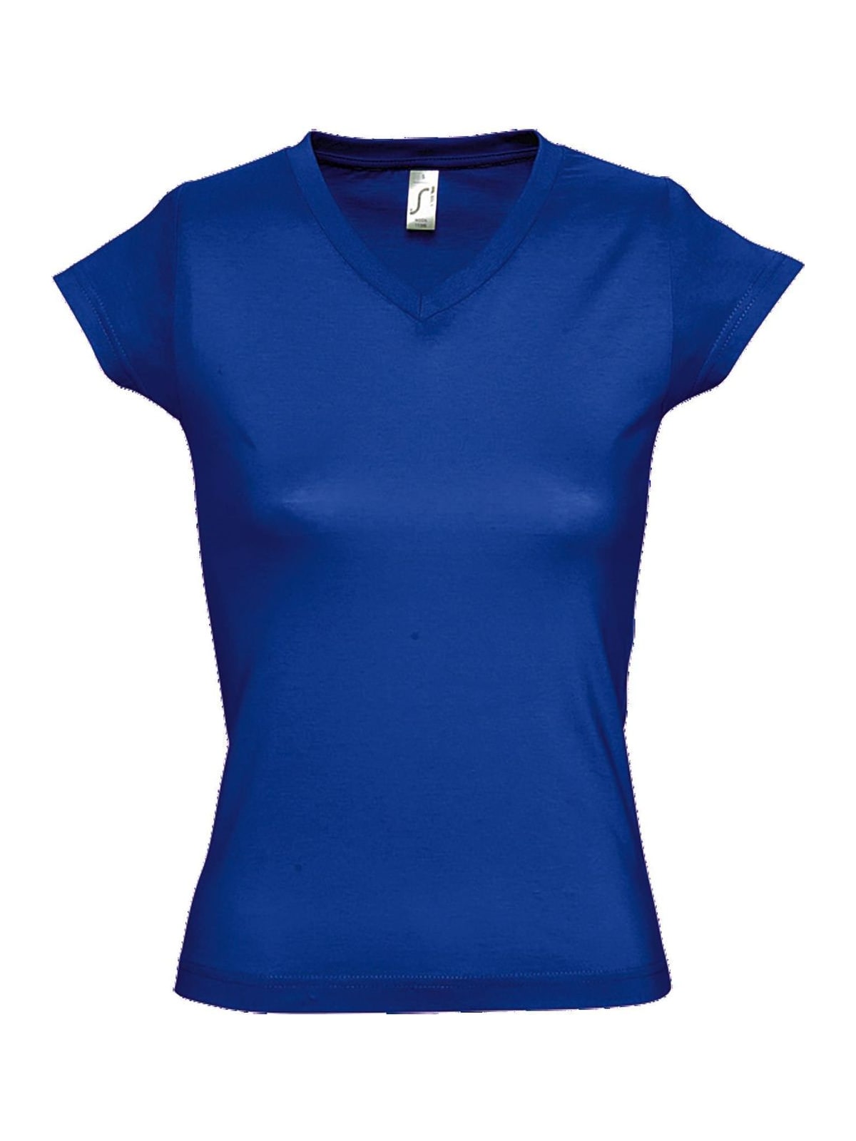 Γυναικείο T-shirt με Λαιμόκοψη V 11388 SOL'S Moon Royal Blue