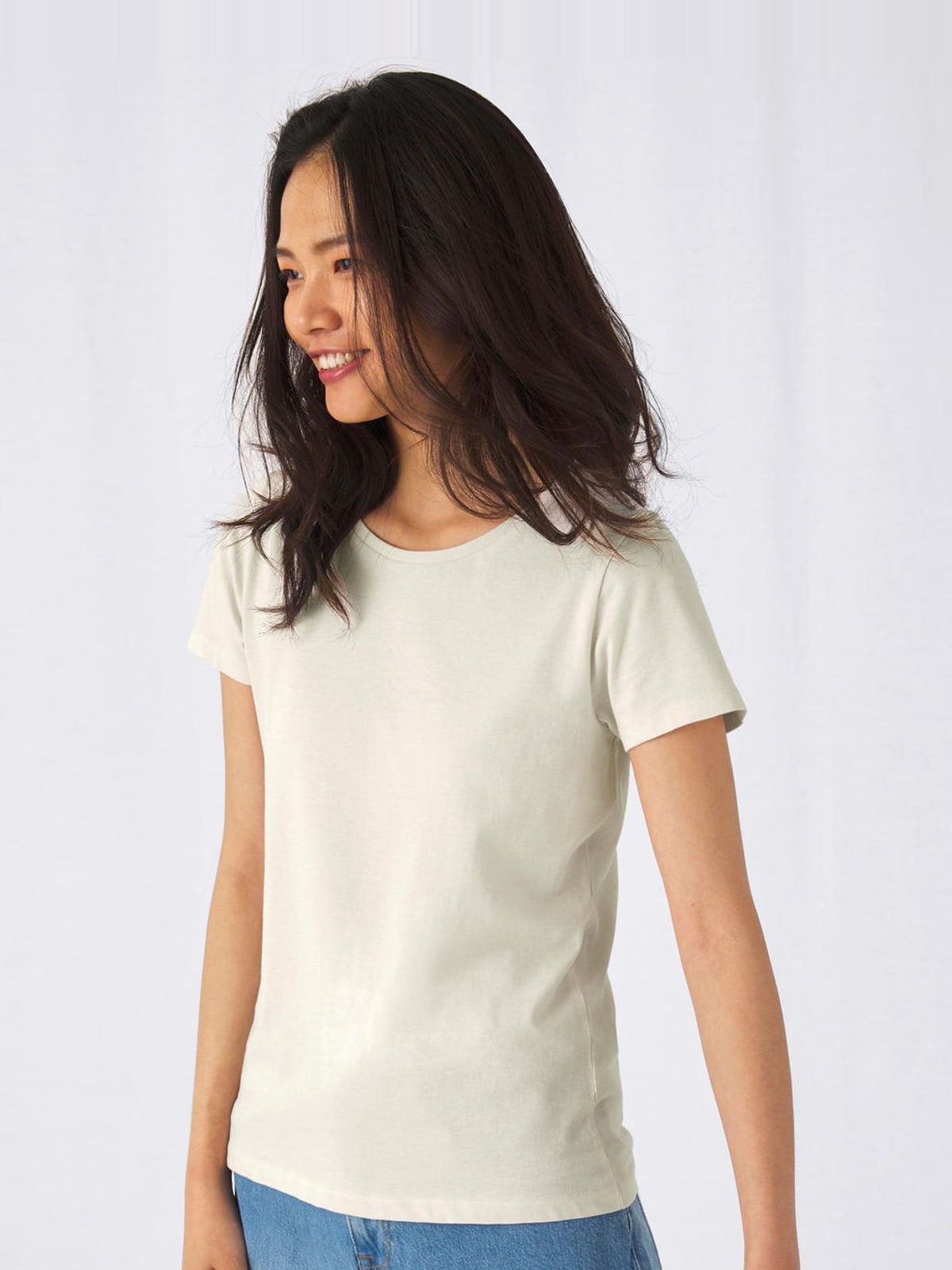 Γυναικείο T-Shirt TW02B B & C E150 Off White