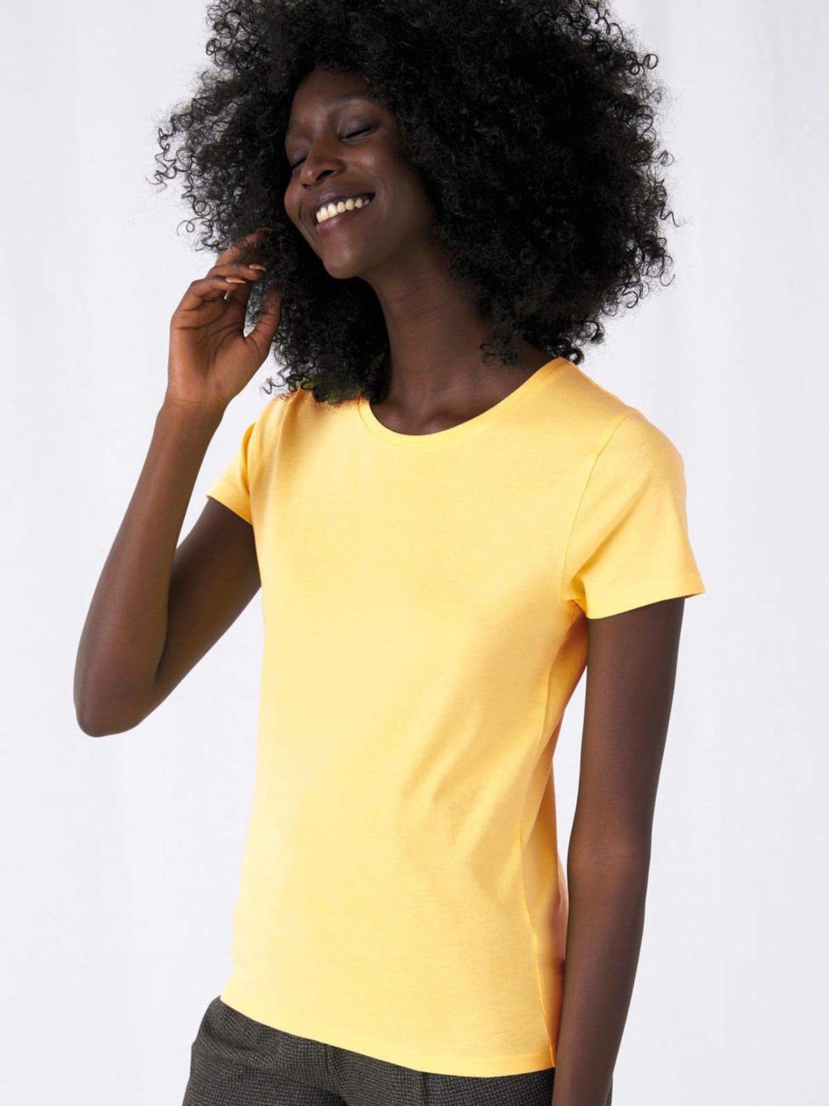Γυναικείο T-Shirt TW02B B & C E150 Yellow Fizz
