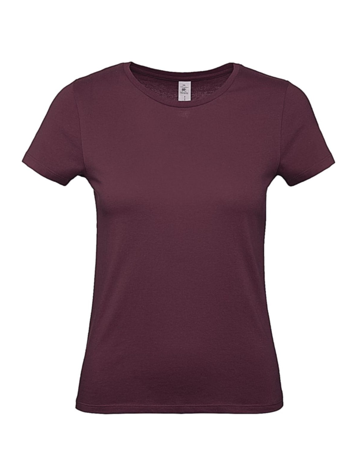 Γυναικείο T-Shirt TW02T B & C E150 Burgundy